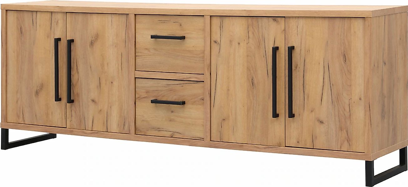 OMG Design Sideboard "Ronda", mit Soft-Close, mit Metallgestell günstig online kaufen