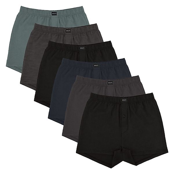 Gomati Boxershorts 6er Pack Herren Jersey günstig online kaufen