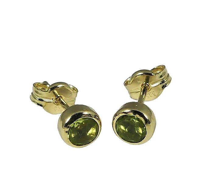 NICEANDnoble Paar Ohrstecker 585er Gelbgold Ohrstecker günstig online kaufen