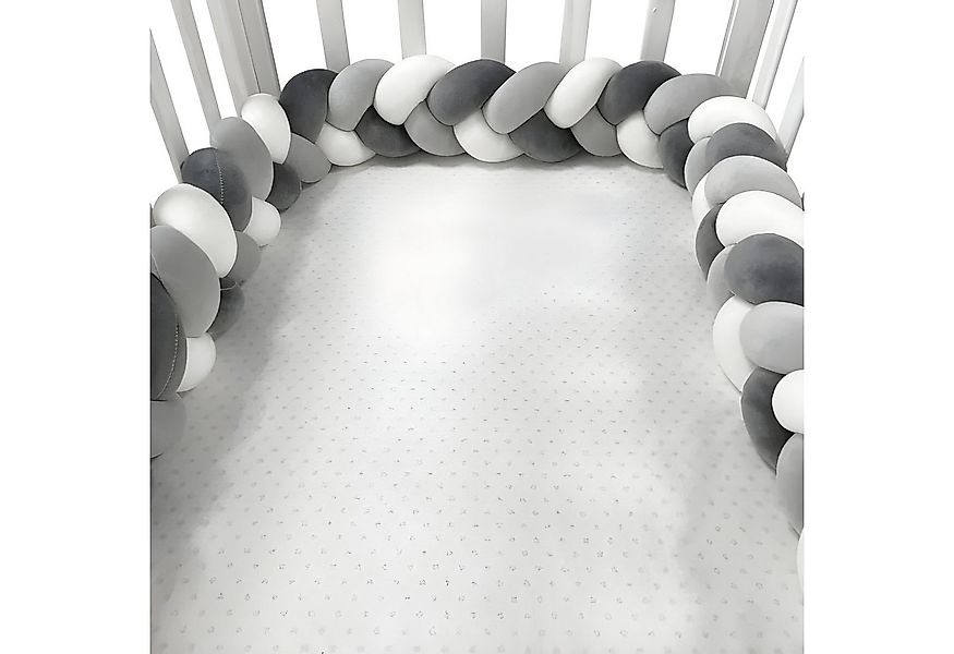 Norvéa Home Nestchenschlange Bettschlange geflochten, Baby Nest, Bettumrand günstig online kaufen