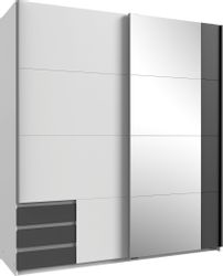 Wimex Schwebetürenschrank "Emden moderner Kleiderschrank mit Spiegel und Sc günstig online kaufen
