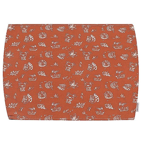 HOBEA-Germany Stillkissenbezug Baby Lagerungsbezug Waldbewohner rostrot, günstig online kaufen