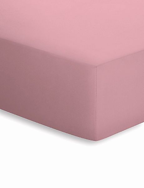 Schlafgut Spannbettlaken Spannbetttuch Basic, Gummizug: ja günstig online kaufen