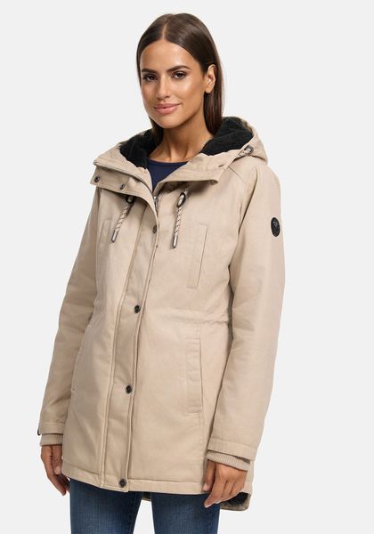 Navahoo Winterjacke "Winterfunke" Designer Winterjacke mit Teddyfell gefütt günstig online kaufen