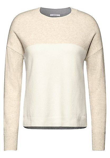 CECIL Strickpullover mit Colorblocking günstig online kaufen