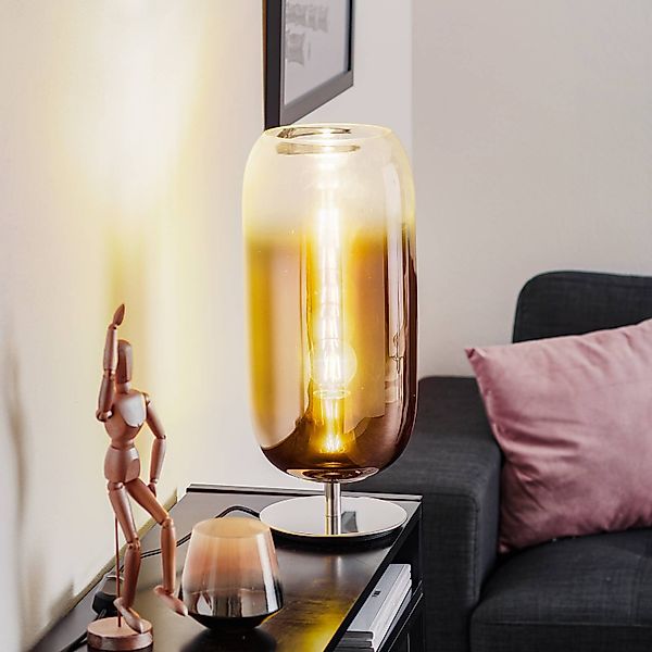 Artemide Gople Tischleuchte kupfer/silber günstig online kaufen