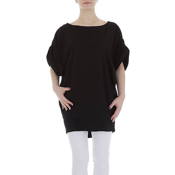 Ital-Design Tunikashirt Damen Freizeit (85987272) Stretch Top & Shirt in Sc günstig online kaufen