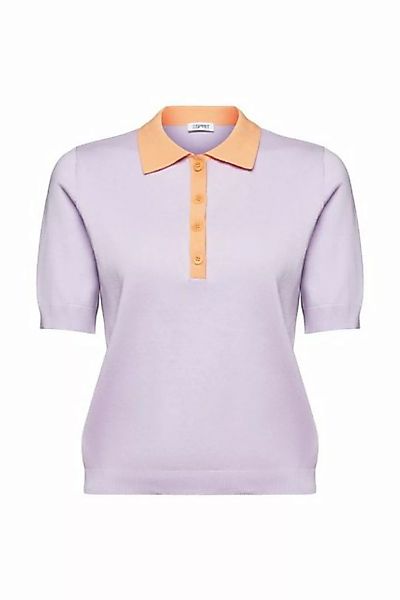 Esprit Sweatshirt ss polo sweater, LAVENDER 4 günstig online kaufen