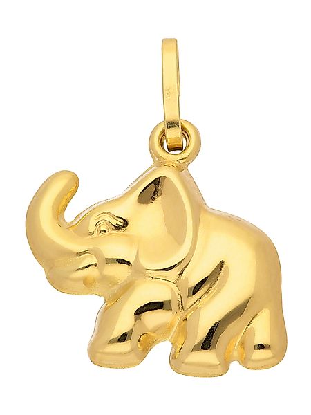 Adelia´s Kettenanhänger "333 Gold Anhänger Elefant", Goldschmuck für Damen günstig online kaufen