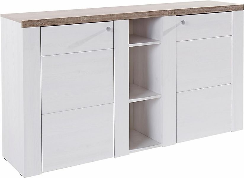 Home affaire Sideboard »Larona, zeitlose Kommode mit 2 Türen, Türkommode, B günstig online kaufen