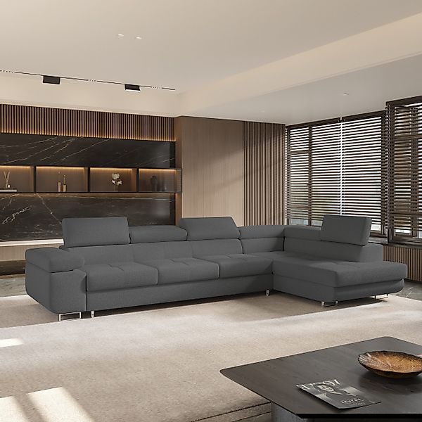 Masseno Ecksofa VICENTE mit Schlaffunktion L-Form, günstig online kaufen