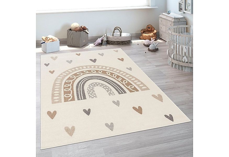 Paco Home Kinderteppich Nino 887, rechteckig, Höhe: 13 mm, Kurzflor, Spielt günstig online kaufen