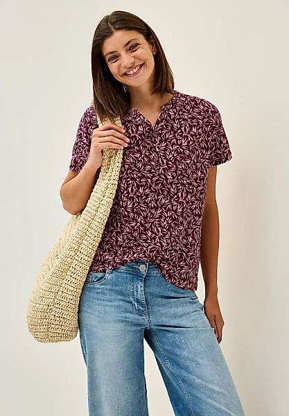 Cecil T-Shirt, mit Minimal Print und im Tunika Look günstig online kaufen