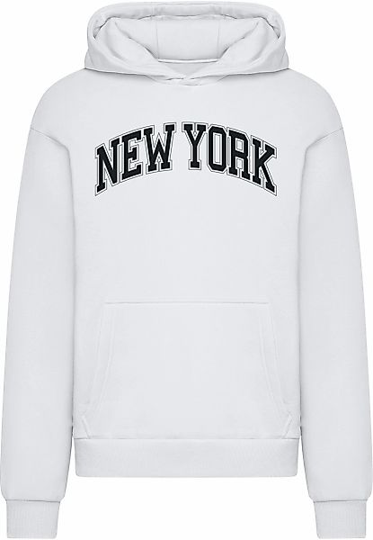 MisterTee Kapuzensweatshirt "MisterTee New York Fluffy Hoody", (1 tlg.) günstig online kaufen