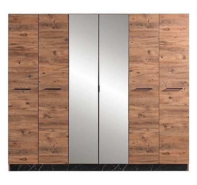 JVmoebel Kleiderschrank Schlafzimmer Set Kleiderschrank + Kommode + Spiegel günstig online kaufen