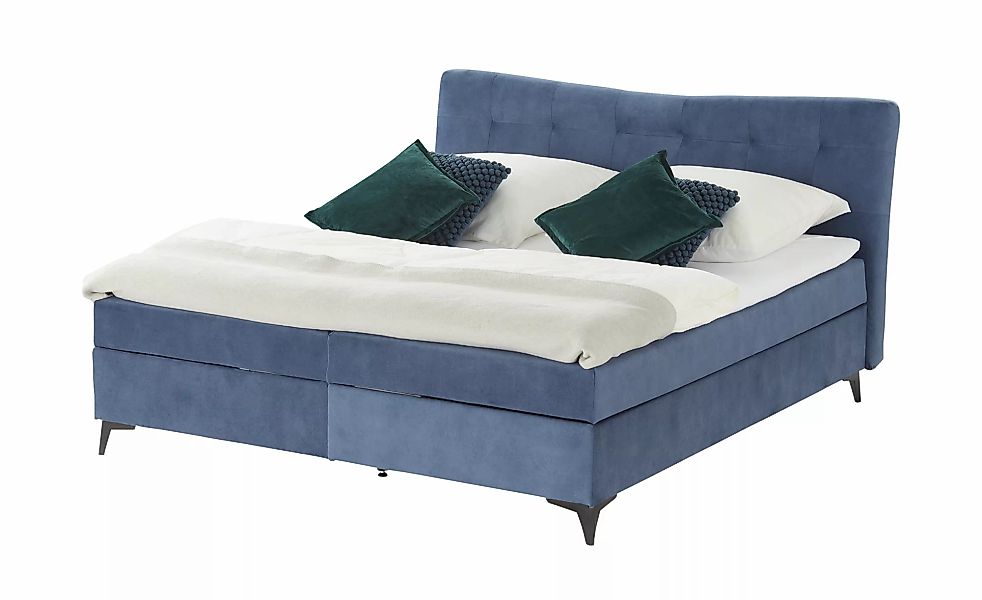 Boxbett mit Bettkasten Melrose ¦ blau ¦ Maße (cm): B: 182 H: 109 Betten > P günstig online kaufen