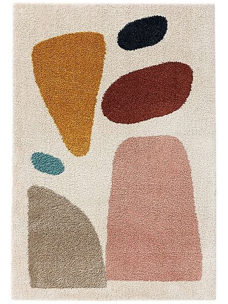 benuta Hochflor-Teppich Louise, rechteckig, Höhe: 21 mm, Kunstfaser, Berber günstig online kaufen