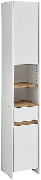 Saphir Hochschrank Quickset 100, Badschrank 32,4 cm, 2 Türen und 1 Schublad günstig online kaufen