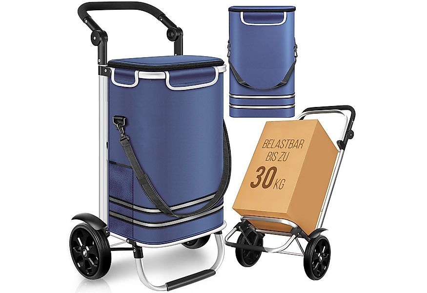Dimono Einkaufstrolley Dimono 3-in-1 Einkaufstrolley mit Kühltasche – faltb günstig online kaufen