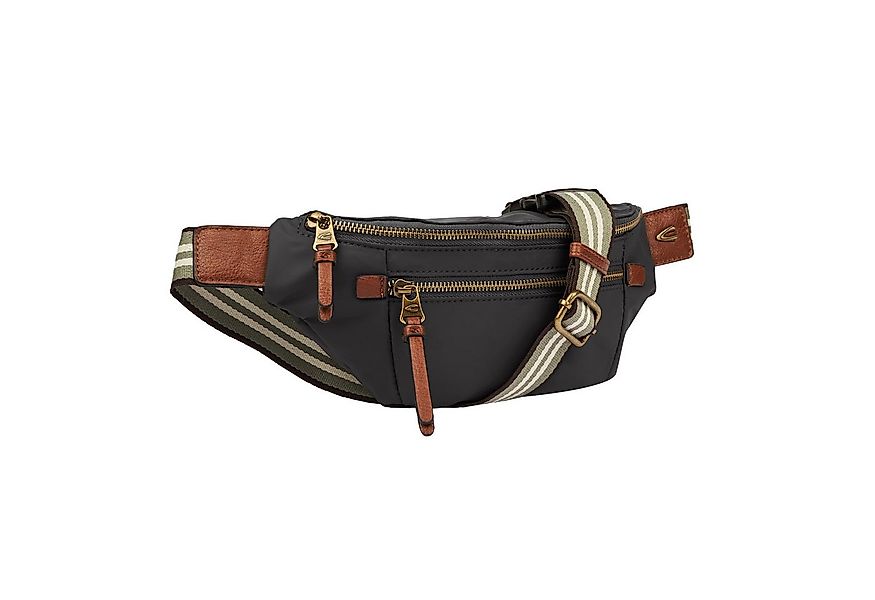 camel active Bauchtasche Bari, aus hochwertigem matten Nylon mit gestreifte günstig online kaufen