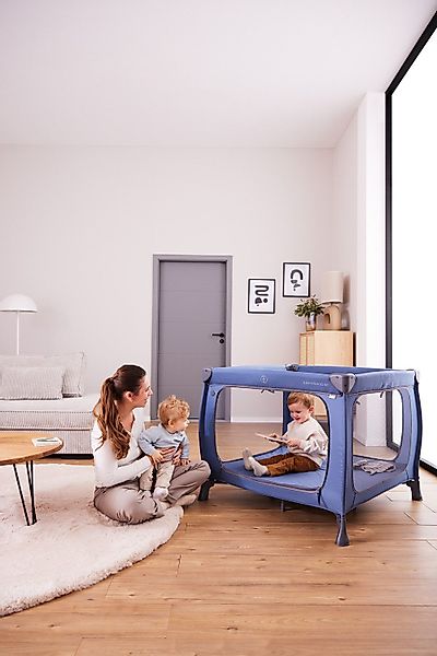 Hauck Baby-Reisebett »Sleep N Play SQ, Set dark blue« inklusive Schaumstoff günstig online kaufen