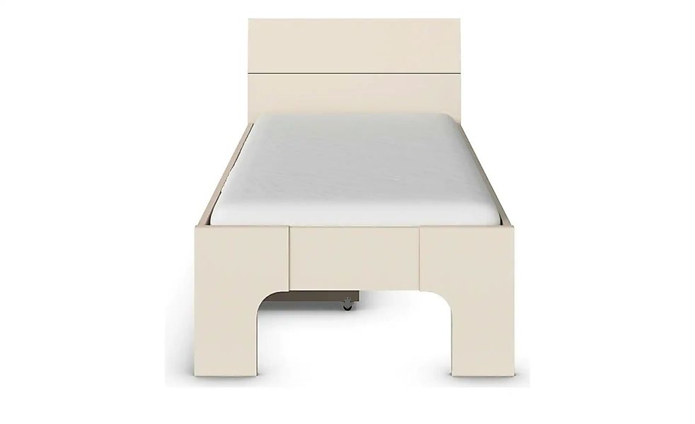 Stauraumbett in beige Frieda ¦ creme ¦ Maße (cm): B: 95 H: 210 Betten > Bet günstig online kaufen