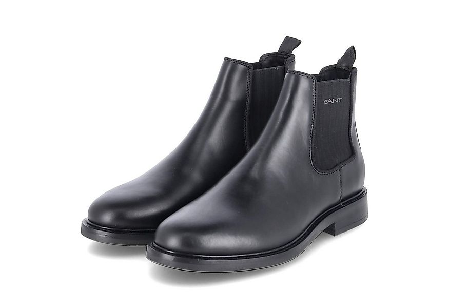 Gant Gant 31651089/G00 Herren Glattleder schwarz Stiefel günstig online kaufen