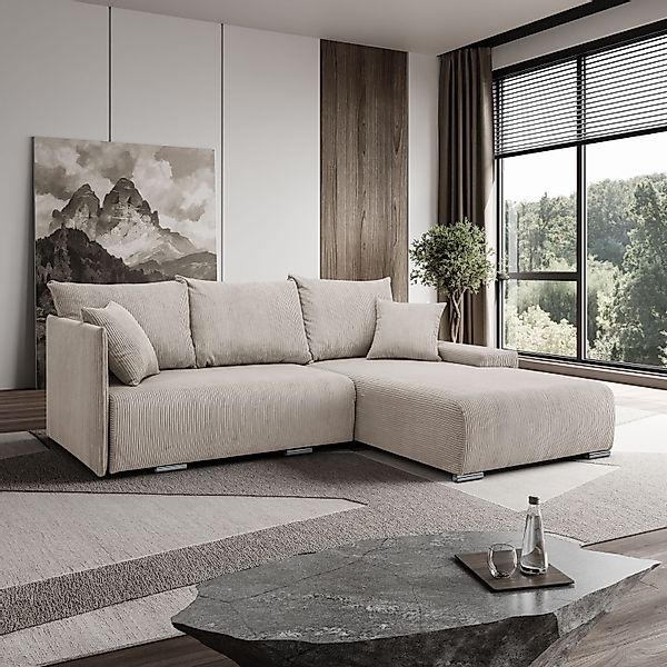 Kaiser Möbel Ecksofa Sofa L form, günstig online kaufen