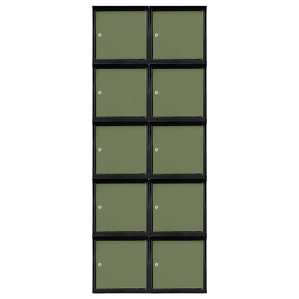 PROREGAL Mega Deal 10x Schließfachwürfel Blocky Mit Zylinderschloss & 2 Sch günstig online kaufen