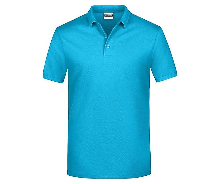 James & Nicholson Poloshirt Pique Herren Kurzarm Basic Baumwolle günstig online kaufen