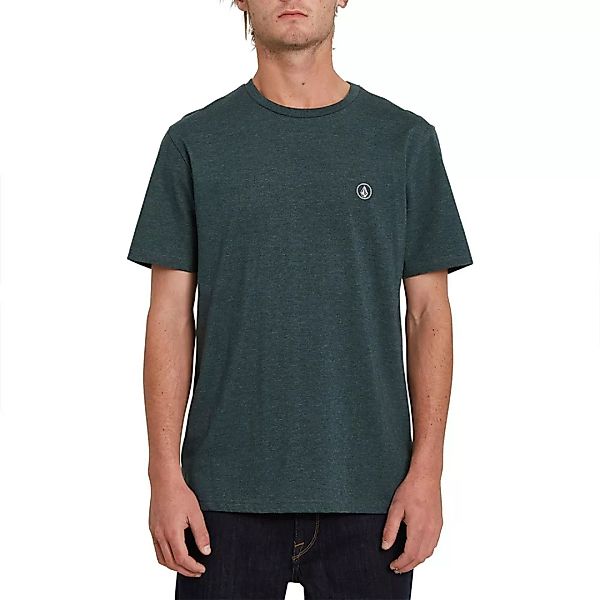 Volcom Circle Blanks Heather Kurzärmeliges T-shirt XS Scarab günstig online kaufen