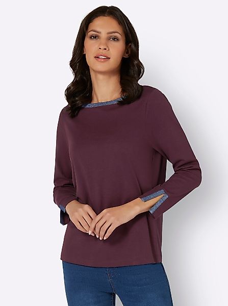 Classic Basics Langarmshirt "U-Boot-Shirt" 1 Stk. tlg. günstig online kaufen
