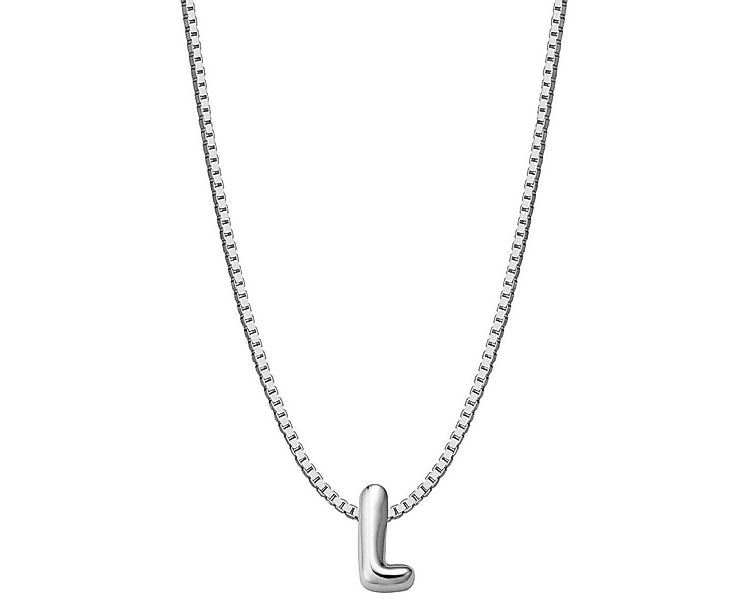 Glanzstücke München Silberkette Buchstabe L silber günstig online kaufen