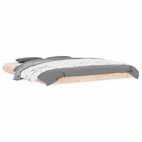 vidaXL Massivholzbett 160x200 cm Kiefer1399982 günstig online kaufen