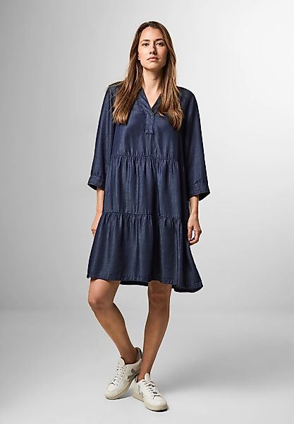 Cecil Midikleid Ohne Taschen aus Lyocell günstig online kaufen