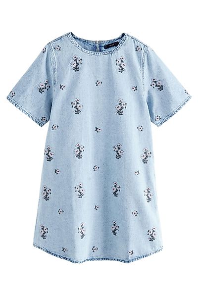 Next Jeanskleid Kurzärmeliges T-Shirt-Kleid aus Denim günstig online kaufen