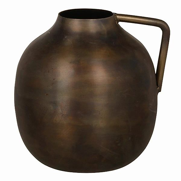 Vase Gold Metall 15 X 15 X 16 Cm günstig online kaufen