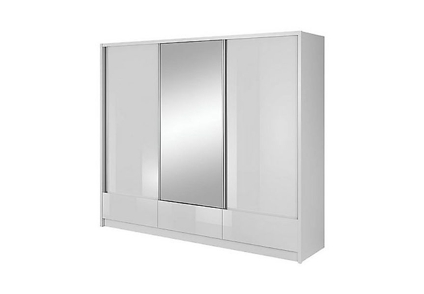 JVmoebel Kleiderschrank Großer Schlafzimmer Schwebe Türen Schrank 250cm Kle günstig online kaufen