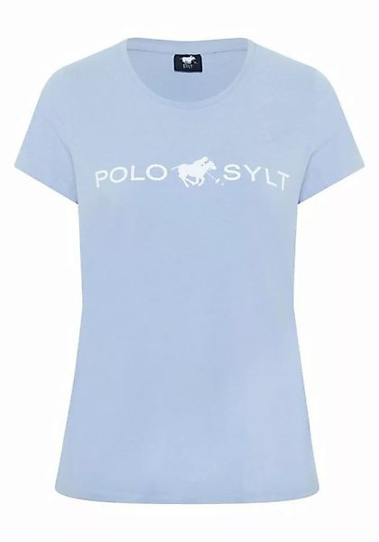 Polo Sylt Print-Shirt mit Labelprint günstig online kaufen
