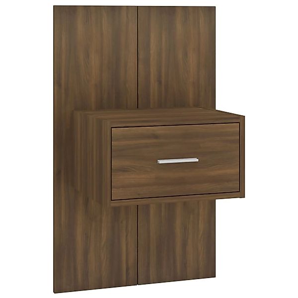 vidaXL Nachttisch Wand-Nachttisch Braun Eichen-Optik (1-St) günstig online kaufen