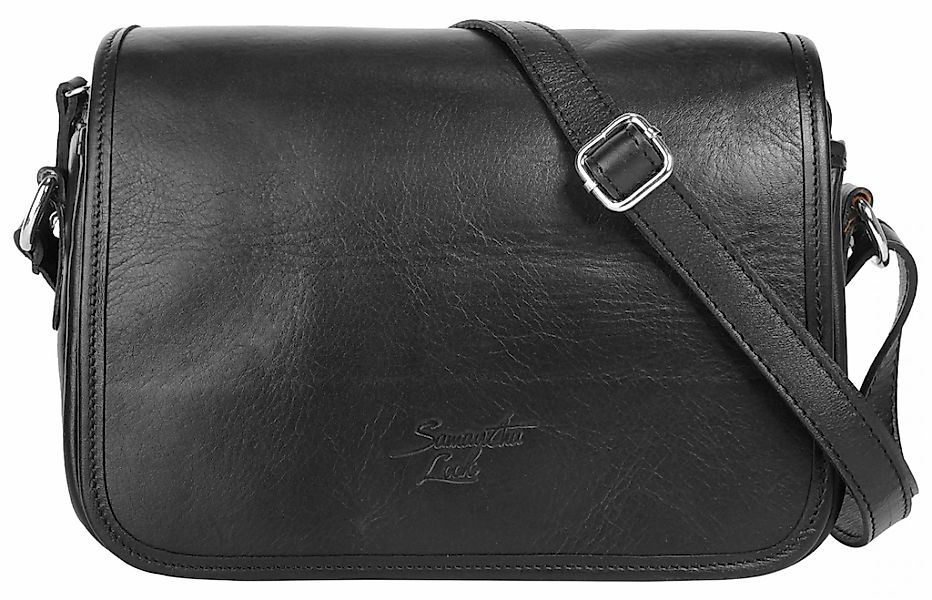 Samantha Look Umhängetasche echt Leder, Made in Italy günstig online kaufen