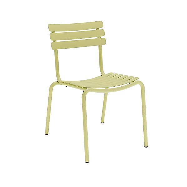 ALUA Outdoor Stuhl ohne Armlehne Zitronengelb günstig online kaufen