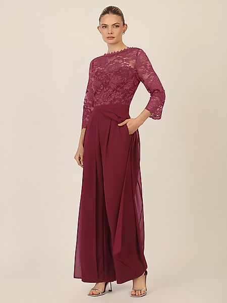 Apart Jumpsuit mit Spitzentop und weitem günstig online kaufen