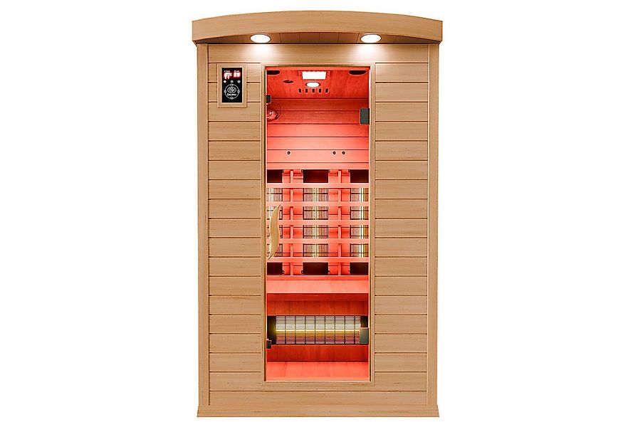 Dewello Infrarotkabine HYDER Wärmekabine, bis zu 2 Personen, 6 Vollspektrum günstig online kaufen