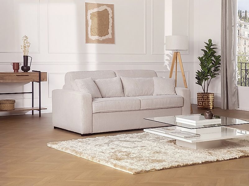 Schlafsofa mit Matratze 3-Sitzer - Liegefläche 140 cm - Matratze 16 cm - Co günstig online kaufen