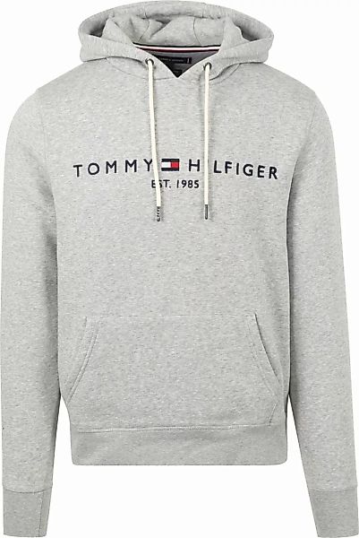 Tommy Hilfiger Hoodie Core Grau - Größe L günstig online kaufen