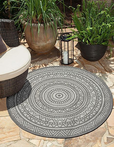 the carpet Teppich Mistra, rund, Höhe: günstig online kaufen