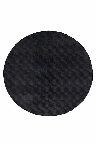 Obsession Teppich »Diamond Cut 800«, rund, 30 mm Höhe, Uni Farben, Hoch-Tie günstig online kaufen