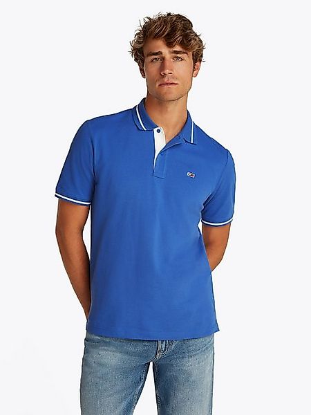 Tommy Jeans Poloshirt TJM REG TIPPED POLO mit Streifendetails günstig online kaufen