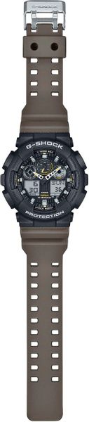 CASIO G-SHOCK Chronograph GA-100TU-1A3ER, Quarzuhr,Armbanduhr,Herrenuhr,dig günstig online kaufen